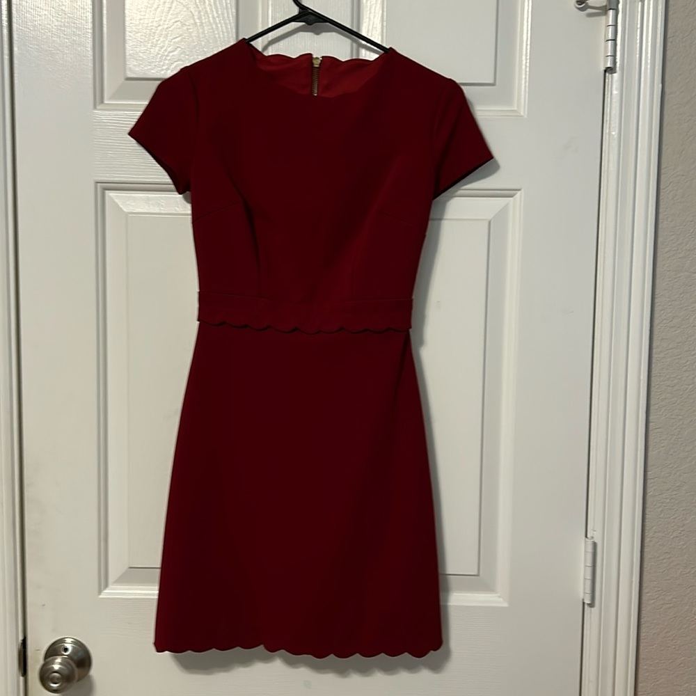 B Darlin Burgundy Maroon Dress Size 1/2